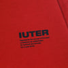 IUTER Felpa Girocollo Uomo Info Crewneck Red da uomo