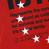 IUTER Felpa Girocollo Uomo Info Crewneck Red da uomo