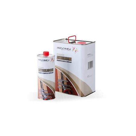 Multichimica 1lt solvente antisilicone asporta cere e siliconi idoneo all'uso in carrozzeria