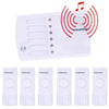 Sistema Interfono Campanello Wireless Senza Fili Casa 6 Canali 36 Melodie Ip44