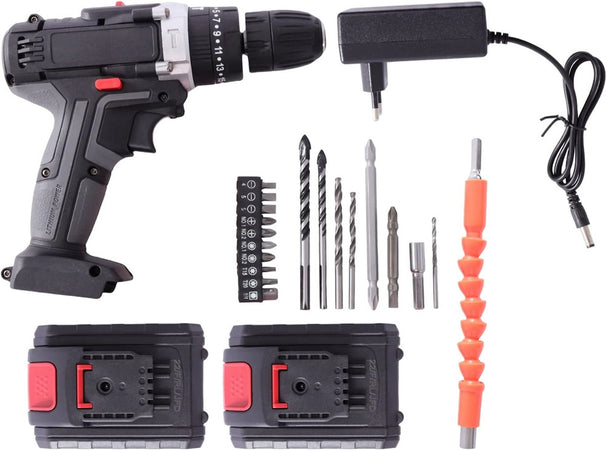 Avvitatore A Batteria 48v Trapano Cacciaviti Per Installazione Tv Tenda Lampadine