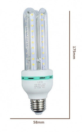 Lampadina Led E27 20 W 4u 1900lm Tubolare Tubo Lineare Luce Calda Fredda Naturale