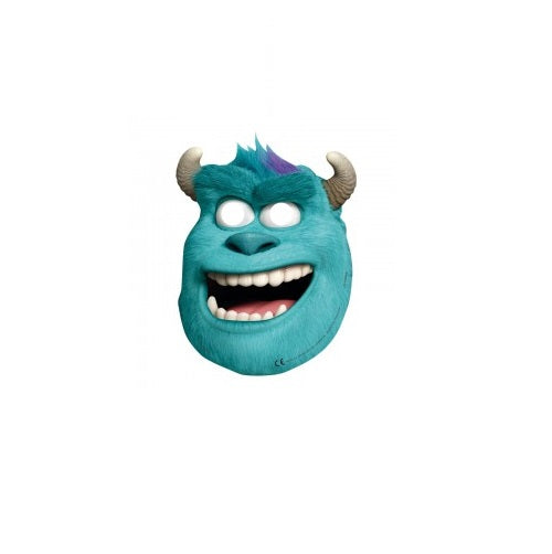 6 MASCHERE IN CARTONE TEMA MONSTER