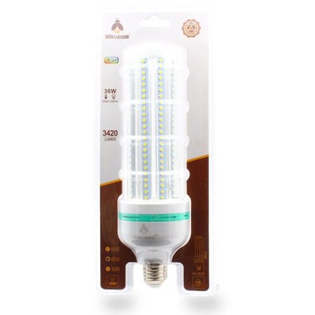 Lampadina Led E27 36w 4u 3420lm Tubolare Tubo Lineare Luce Fredda Naturale Calda