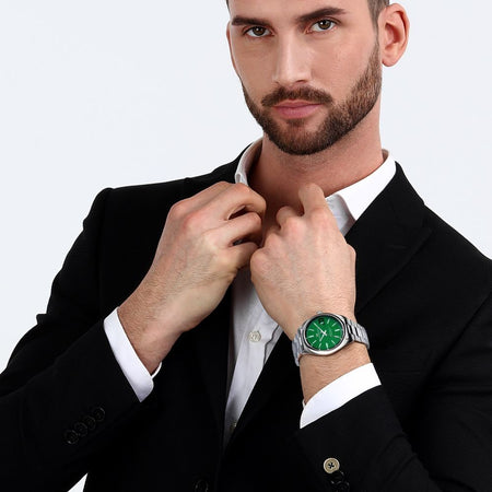 Philip Watch Caribe – Orologio Uomo Acciaio Verde (R8253597643)