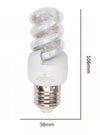 Lampadina Led E27 7w 665lm Tortiglione Vortice Spirale Luce Fredda Naturale Calda