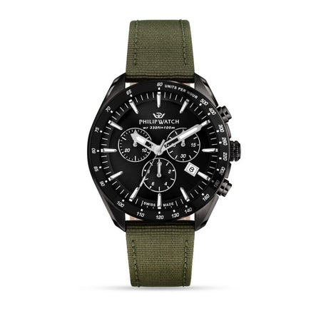 Philip Watch Blaze – Orologio Uomo Cronografo Verde Sport (R8271995026)