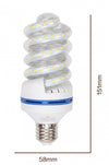 Lampadina Led E27 15w 1425lm Tortiglione Vortice Spirale Luce Naturale Calda Fredda