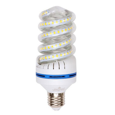 Lampadina Led E27 20 Watt 1900lm Tortiglione Vortice Spirale Luce Naturale Calda