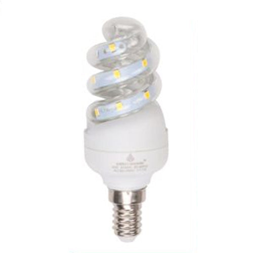 Lampadina Led 13 Watt E14 1235lm Spirale Vortice Luce Naturale 4000k Calda 3000k