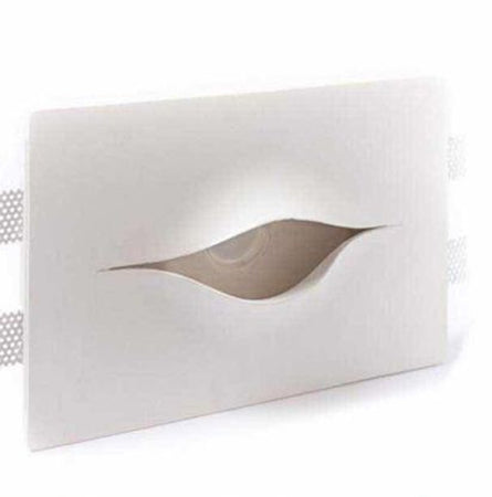 Porta Faretto Gu10 A Incasso In Gesso Occhio Osiride Verniciabile A Scomparsa Csf 150