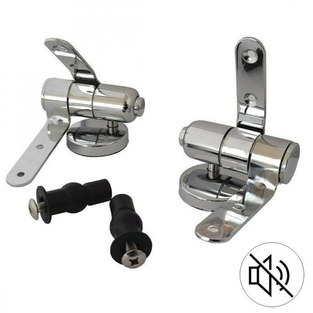 Cerniere Per Wc Supporti Copriwater Universali Con Chiusura Soft Ammortizzata 79573