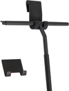 Set 3pz Tergivetro Per Doccia Gancio Doppio Per Porta Box Appendino Adesivo Nero 87833