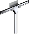 Set Tergivetro Per Doccia Con Gancio Muro Adesivo Doppio Appendino Porta Box Cromo 87834