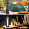 Luce Di Emergenza Solare Ricaricabile Hel-2866t 30w Led Con Tecnologia Intelligente