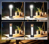 Luce Di Emergenza Solare Ricaricabile Hel-2866t 30w Led Con Tecnologia Intelligente