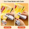 Mini Sigillante 2 In 1 Usb Ricaricabile Portatile Per Sigillare Sacchetti Alimenti