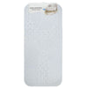 Tappeto Antiscivolo Per Vasca Da Bagno Doccia Bianco 42x90 Cm Rettangolare 87553