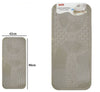 Tappeto Antiscivolo Per Vasca Da Bagno Doccia Tortora 42x90cm Rettangolare 87554
