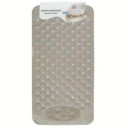 Tappeto Tappetino Antiscivolo Tortora Per Vasca Da Bagno Doccia 67 X 36 Cm 87557