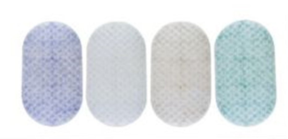 Tappeto Antiscivolo Tappetino Per Vasca Bagno Doccia 38.5x68.5cm Ovale Colorato 87559