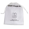 Set 3pz Organizer Viaggio Casa Sacco Borsa Camicie Maglie 28x34cm Con Coulisse 87705