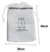 Set 3pz Organizer Viaggio Casa Borsa Porta Pantaloni 30x40cm Sacco Con Coulisse 87706