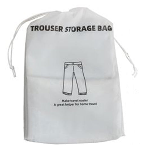Set 3pz Organizer Viaggio Casa Borsa Porta Pantaloni 30x40cm Sacco Con Coulisse 87706