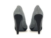 Décolleté donna Wanda d’Aragona scamosciate grigio nere tacco 10 cm