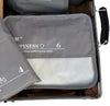 Organizer Viaggio Casa Impermeabile Borsa Organizzatore Valigia Grigio 34x29x12cm 87712