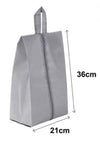 Organizer Da Viaggio Organizza Valigia Bagagli Borsa Per Scarpe 36x21cm Grigia 87716