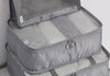 Organizer Viaggio Organizza Valigia Bagagli Borsa Per Vestiti 30x20x12cm Grigia 87718
