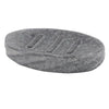 Piattino Porta Sapone Saponetta In Ceramica Rigato Effetto Marmo Ovale Bagno 87796