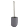 Porta Scopino Con Scopettino Wc D'appoggio Arredo Accessorio Bagno Grigio 87812
