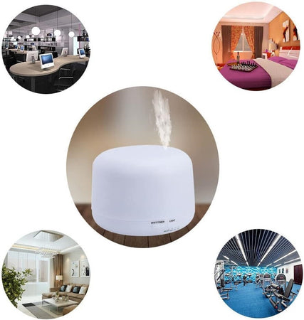 Diffusore Aromi 300ml Umidificatore Lampada Fragranza Con Telecomando Profumatore
