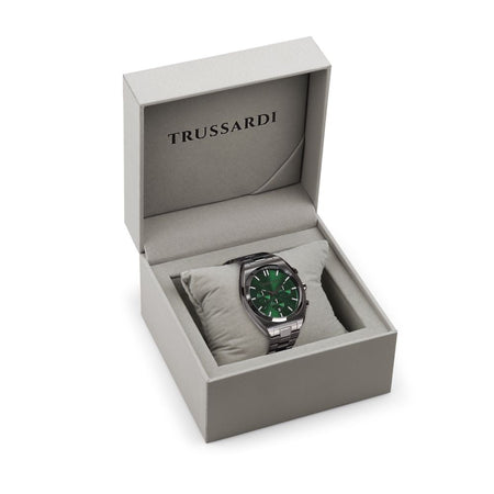 Trussardi Metropolitan – Orologio Uomo Verde IP Gun (R2453159001)