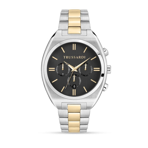Trussardi Metropolitan – Orologio Uomo Multifunz. Nero Silver (R2453159009)