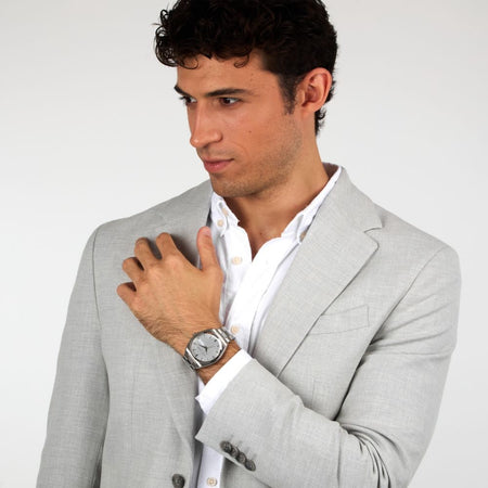 Trussardi Metropolitan – Orologio Uomo con Quadrante Silver (R2453159012)