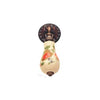 MASIDEF-PENDENTE PORCELLANA CHAMPAGNE+FIORI