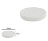 Piattino Porta Sapone Saponetta Per Arredo Da Bagno In Ceramica Rigata Bianca 87804