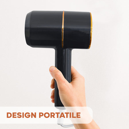 Asciugacapelli Phon Portatile Da Viaggio 3000 W 3 Velocità Funzione Caldo / Freddo