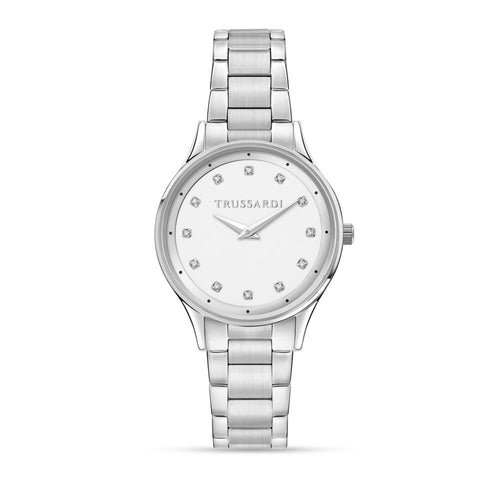 Trussardi T-Star – Orologio Donna Silver con Indici Cristallo (R2453152512)