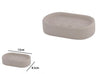 Porta Sapone Piatto Supporto Saponetta Accessorio Arredo Per Bagno Tortora 87815