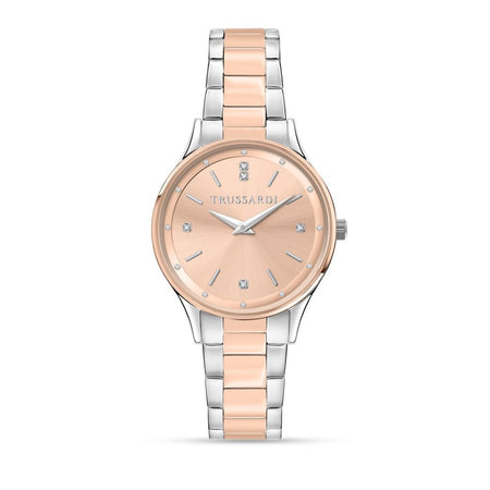 Trussardi T-Star – Orologio Donna Bicolore Silver/Rose (R2453152511)