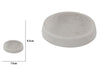 Piatto Porta Sapone Piattino Saponetta Bianco Lavorato Accessorio Arredo Bagno 10437