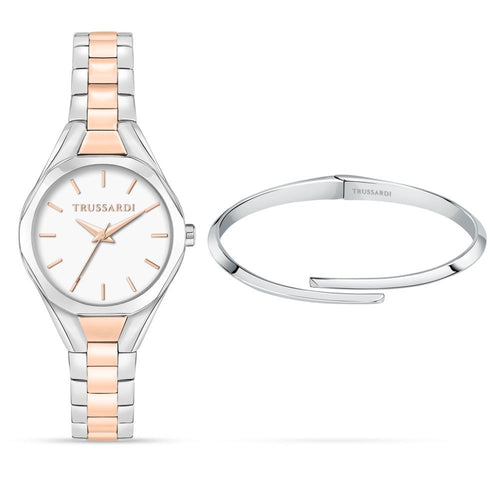 Trussardi Metropolitan – Orologio Donna Silver e Rose Gold (R2453159503)
