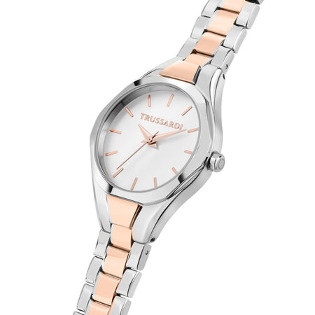 Trussardi Metropolitan – Orologio Donna Silver e Rose Gold (R2453159503)