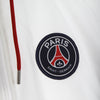 JORDAN Giacca a Vento Uomo Paris Saint-germain Nylon Hooded Jacket White/midnight Navy da uomo