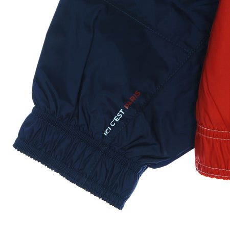JORDAN Giacca a Vento Uomo Paris Saint-germain Nylon Hooded Jacket White/midnight Navy da uomo