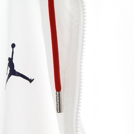 JORDAN Giacca a Vento Uomo Paris Saint-germain Nylon Hooded Jacket White/midnight Navy da uomo
